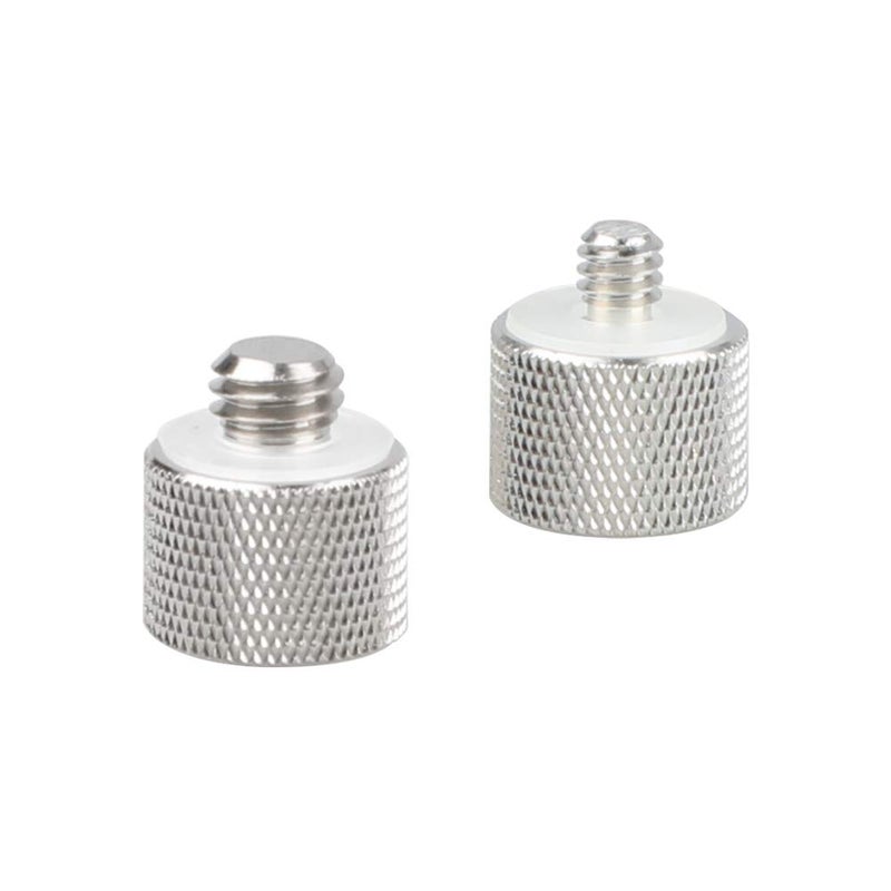 CAMVATE Mic Screw Adapter 1/4"-20 Male & 3/8"-16" Male to 5/8"-27 Female - 1362 - Image 1